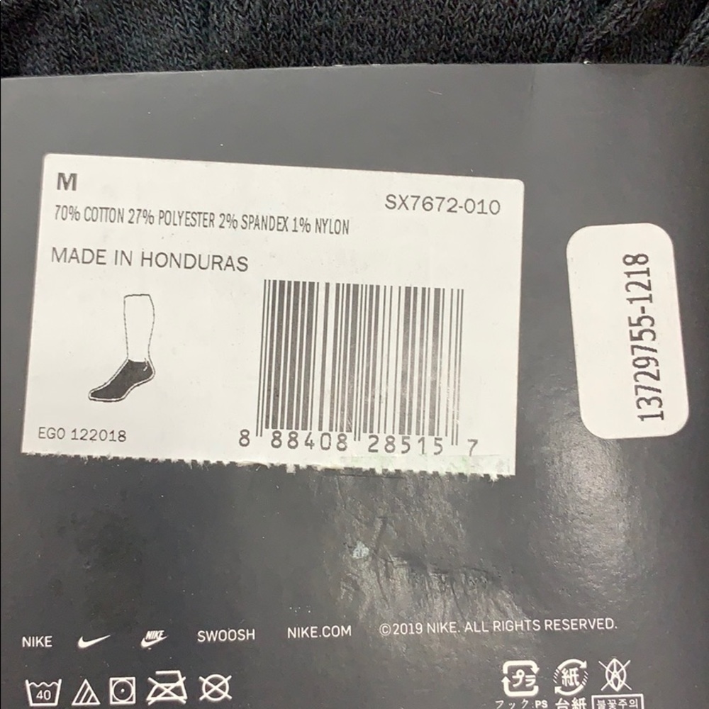 NIKE EVERYDAY COTTON CUSHIONED LOW socks wmns - Picture 6 of 16
